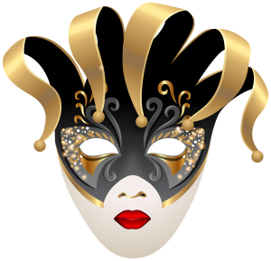 a carnival mask